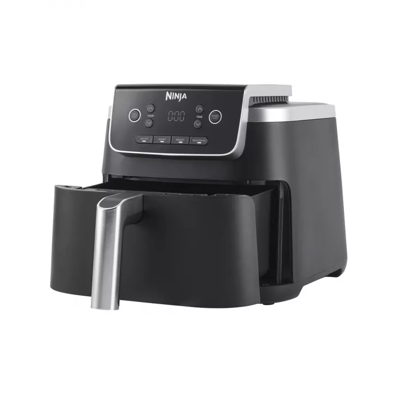 Frytkownica powietrzna Ninja AF140EU pojedyncza 4,7 L 1750 W Czarny, 4 programy, LCD, talerz chrupiący