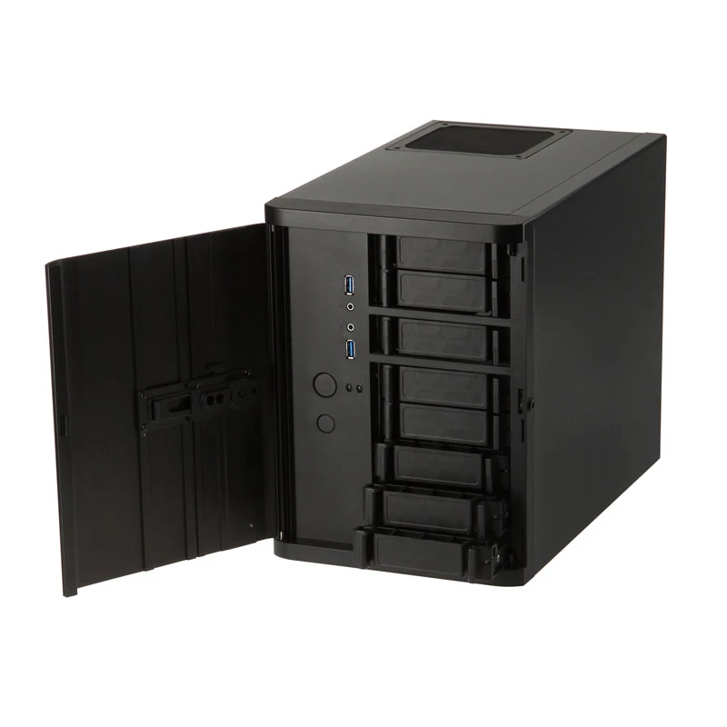 Obudowa komputerowa Silverstone SST-DS380B Mini-ITX Czarna