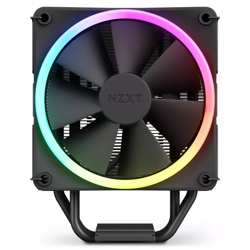 NZXT T120 RGB Chłodzenie procesora powietrzne 12 cm Czarny 1 szt.