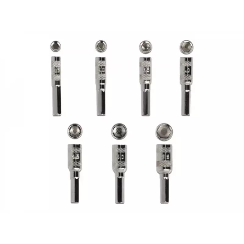 Zestaw wkrętaków DeLOCK 90551 8 części zewnętrzny sześciokątny wałek drążony 2.5 - 5.5 mm