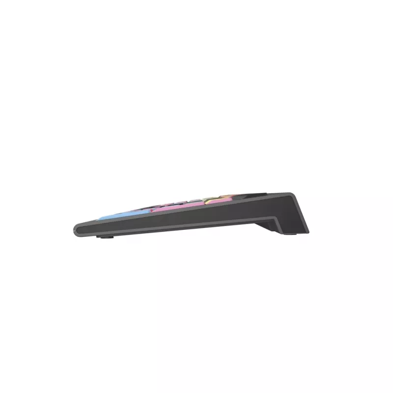Logickeyboard ASTRA 2 klawiatura USB AZERTY angielska Czarna Pełnowymiarowa 104 klawisze