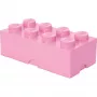 LEGO Storage Brick 8 różowy, Pudełko do przechowywania różowe
