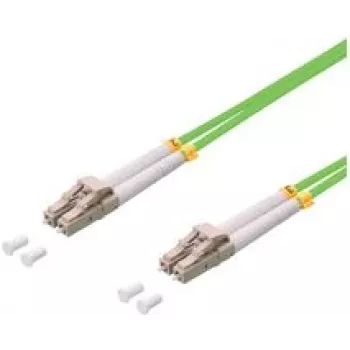 LogiLink LWL Patchkabel, LC-Duplex - LC-Duplex, OM5, 10,0 m LC-Duplex Stecker - LC-Duplex Stecker, Multimode, - 1 Stück (FP5LC10)