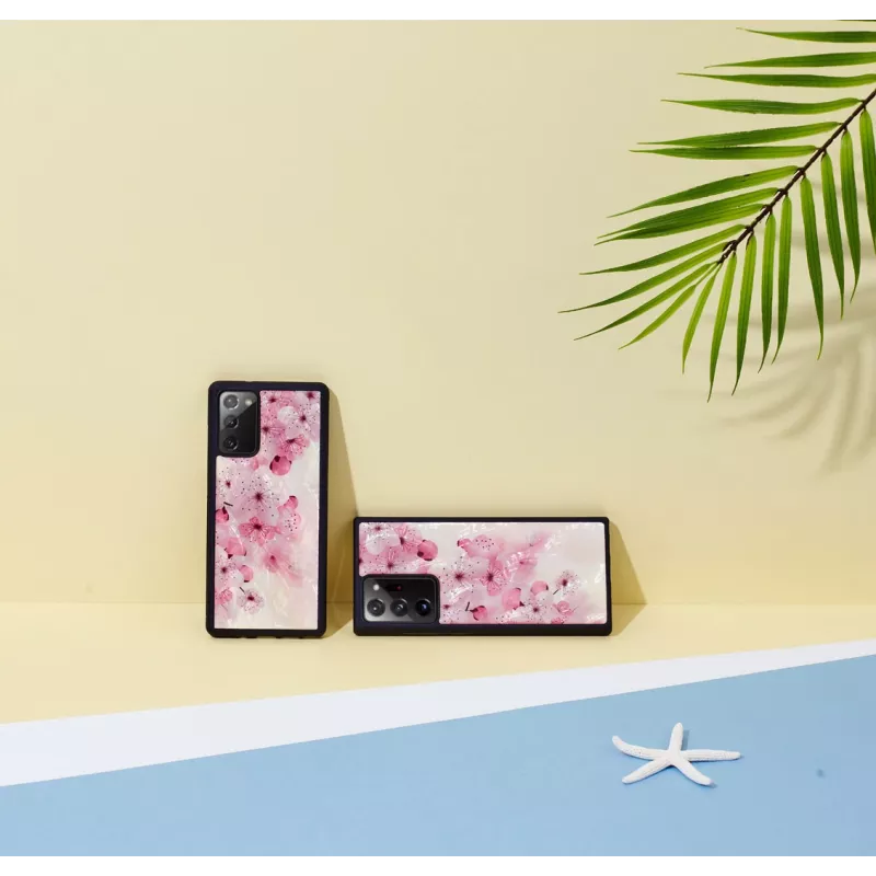Etui ochronne iKins do Samsung Galaxy Note 20 – wzór Lovely Cherry Blossom