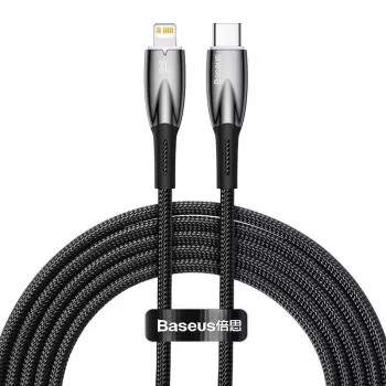 Kabel USB-C na Lightning Baseus Glimmer 20W, 2 m — szybkie ładowanie i synchronizacja danych