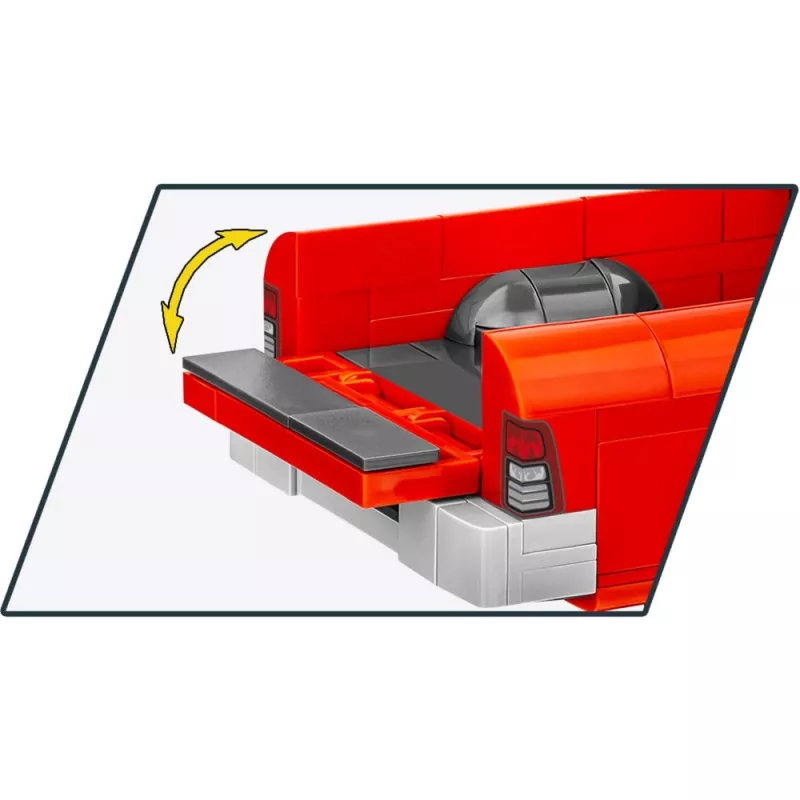 Klocki konstrukcyjne Cobi RAM 1500 24607 – model 2-w-1, wymienne konfiguracje