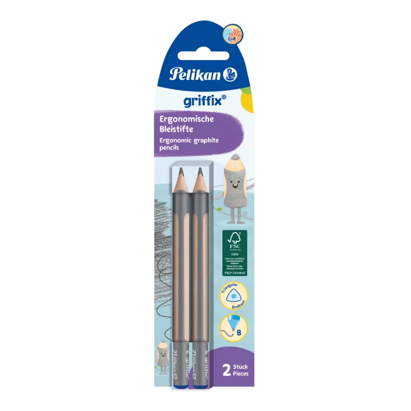 Ołówek grafitowy Pelikan 817028 B 2 szt.