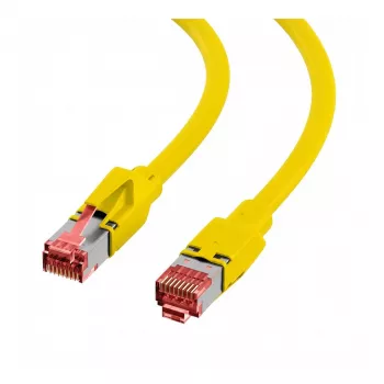 Datwyler DATWYLER - Kabel krosowy - RJ-45 (M) - RJ-45 (M) - 2 m - kabel SSTP - CAT 6 - bezhalogenowy - żółty (21.05.0022)
