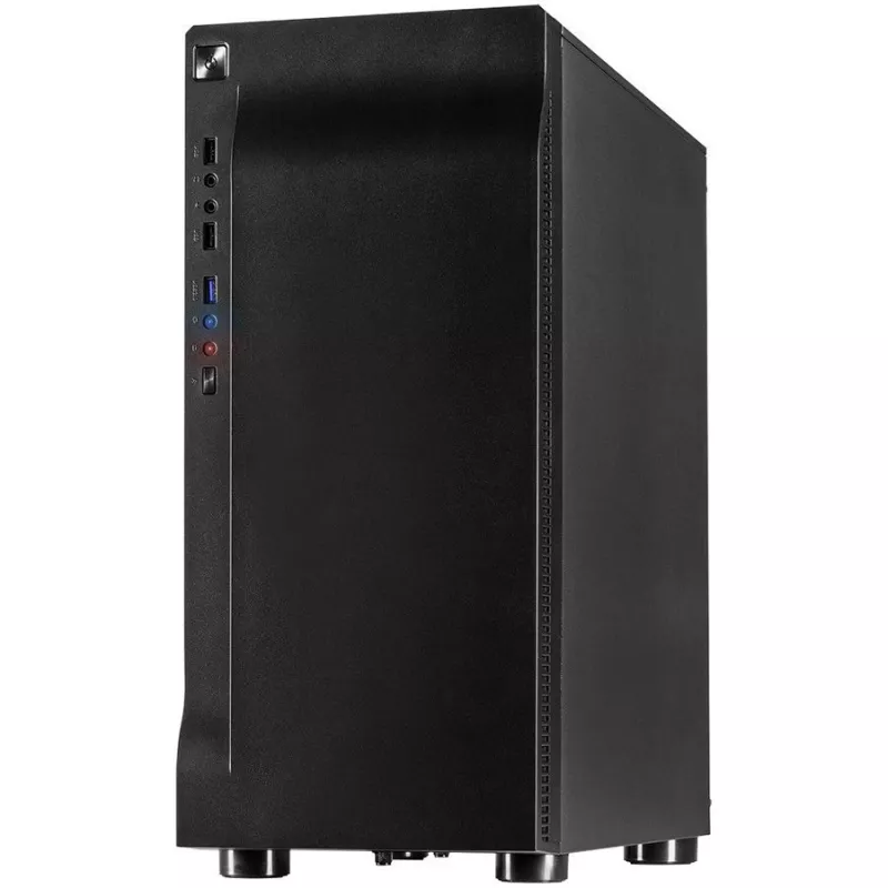 Obudowa INTER-TECH A-3411 Creek Gaming Tower, ATX, 1xUSB3.0, 2xUSB2.0, zasilacz opcjonalny, okno boczny panel, podświetlenie LED z przodu, zintegrowane RGB LED, czarny