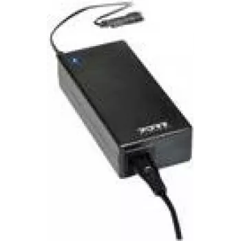 PORT Connect Uniwersalny Zasilacz - Zasilacz - AC 100-240 V - 90 Watt - Czarny