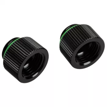 Złączka BitsPower Touchaqua — mosiądz, czarne wykończenie, szerokość 10 mm