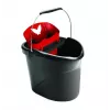 Wiadro z wyciskaczem do mopa Vileda 157870 — czarny, 10 L, pasuje do Ultramax i Ultramax XL, 380×300×380 mm