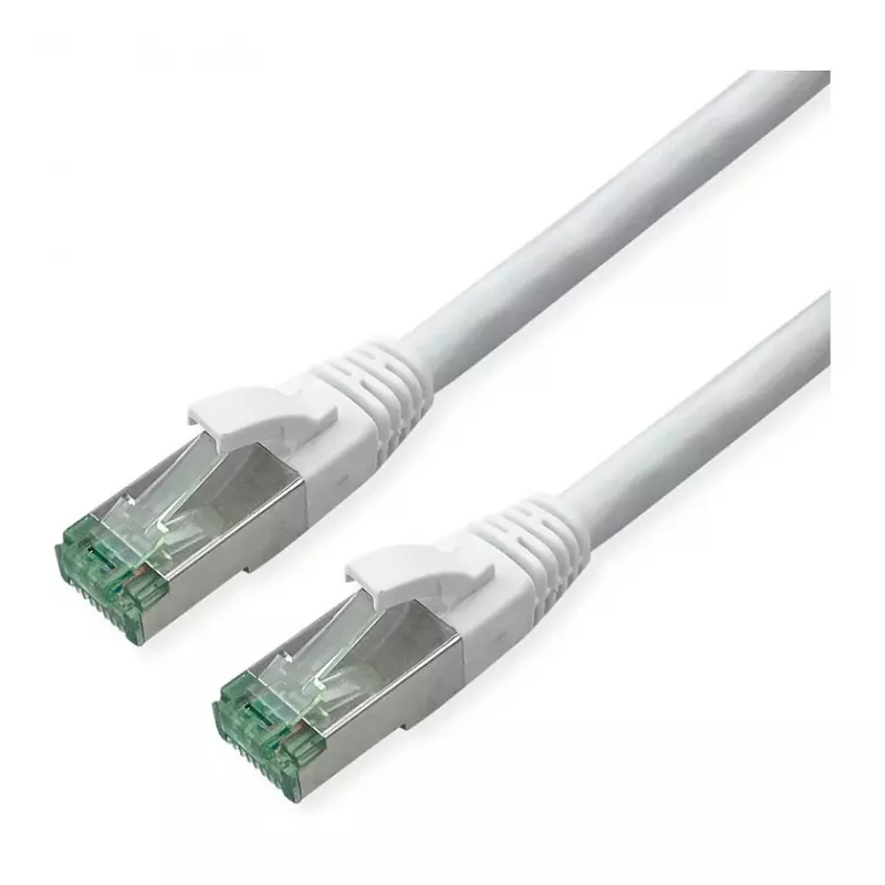 ROLINE RM kabel krosowy Cat.6A S/FTP (PiMF), wei, 0,3 m