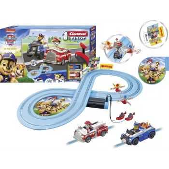 Toy Racetrack CARRERA FIRST Paw Patrol On the Track model 20063056 — zestaw toru wyścigowego dla dzieci