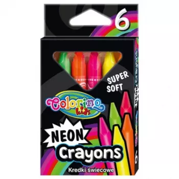 Colorino Kids Neon Crayons 6 kolorów