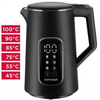 Czajnik elektryczny Concept Solution RK3385 z regulacją temperatury, pojemność 1,7 l