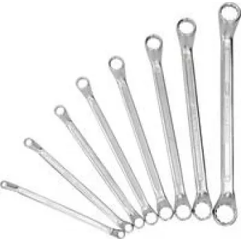 Zestaw kluczy KS Tools 512.0218 Competition Double Ring – metryczny zestaw kluczy oczkowych dwustronnych