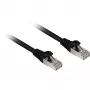 Przewód połączeniowy Sharkoon RJ45 Cat.6a SFTP (czarny, 20 metrów, LSOH (bezhalogenowy))
