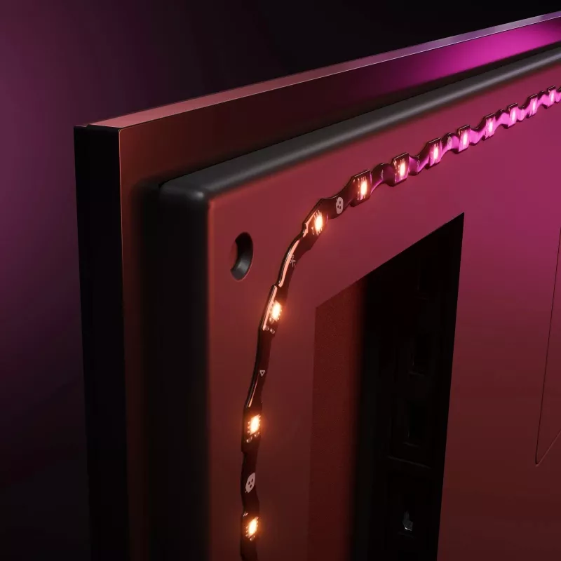 Zestaw Nanoleaf 4D V2 do synchronizacji światła z ekranem TV + taśmy LED (do telewizora i monitora do 65 cali) | 24 W | Wielokolorowe RGB