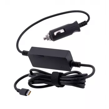 Ładowarka Lenovo 40AK0065WW urządzenie mobilne laptop czarna DC samochodowa