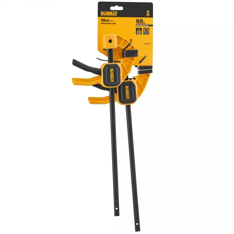Zacisk DeWalt DWHT0-83158, zestaw 2 sztuk, metalowy zacisk warsztatowy