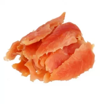 Przysmak dla psa Hilton Soft Chicken Jerky 500 g torebka — miękka przekąska z kurczaka, 45% białka, 2,5% tłuszczu, bezglutenowa