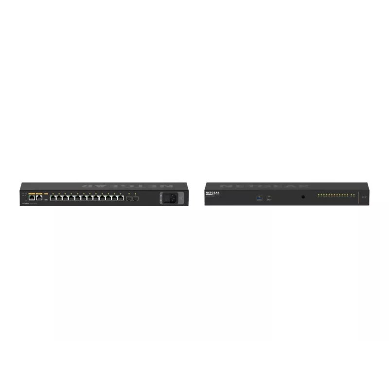 NETGEAR M4250-12M2XF Zarządzalny L2/L3 2.5G Ethernet 1U Czarny