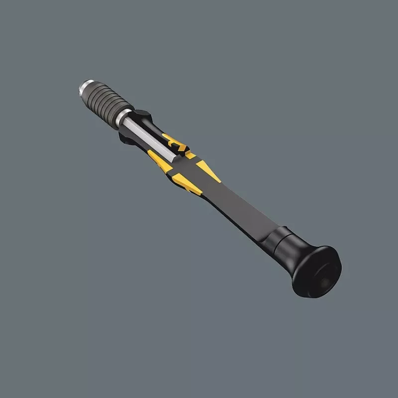 Wkrętak kombinowany Wera ESD/11 SB – 1 sztuka, końcówki Torx/Philips/krzyżowe/płaskie, rękojeść z tworzywa sztucznego (czarno-żółta)