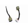 Gniazdo zasilania z kablem, HP Compaq CQ50, CQ60, G50, G60