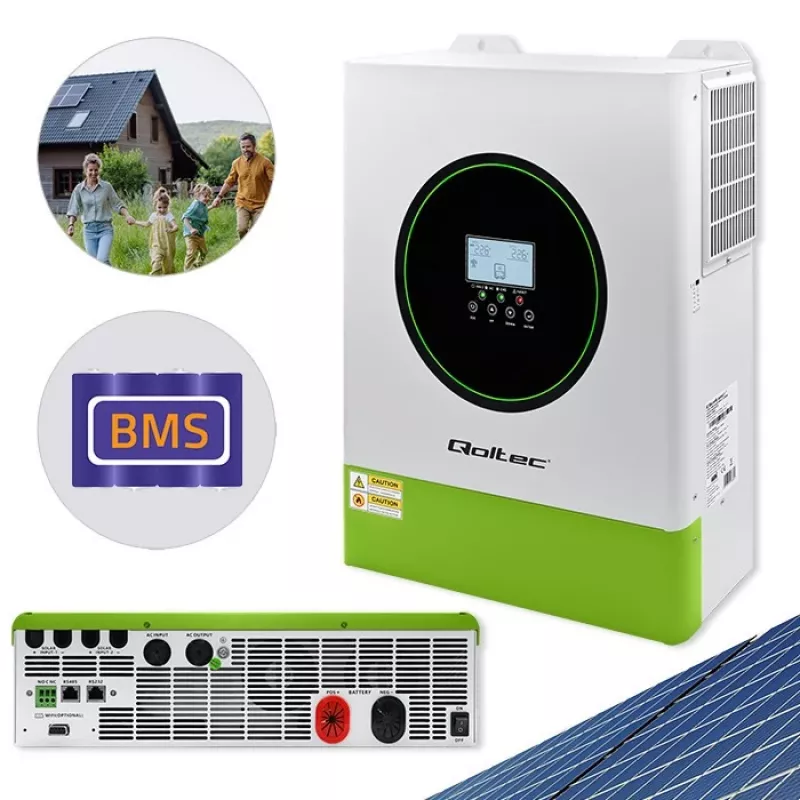Falownik hybrydowy Qoltec Off-Grid 11000W