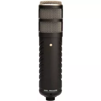 Studyjny mikrofon dynamiczny RØDE Procaster — przewodowy, mini XLR (3-pin), 75–18 000 Hz, 32 Ω, -56 dB, czarny, 695 g