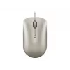 Przewodowa mysz biurowa Lenovo 540 Ambi Unibody USB Type-C Optyczna 2400 DPI Piaskowa