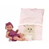 Lalka Llorens 40 cm szmaciana lalka bobas z realistycznymi detalami do zabawy i kolekcjonowania
