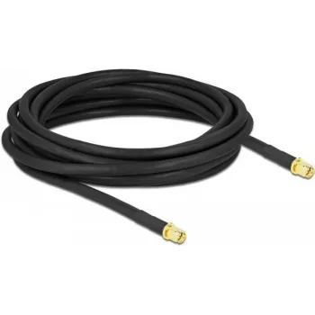 Kabel antenowy DeLOCK 90451 wtyk SMA do wtyk SMA 5 m niskostratny