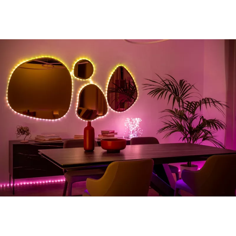 Twinkly Dots 60 RGB USB Smart Lights, 3 m, Czarny