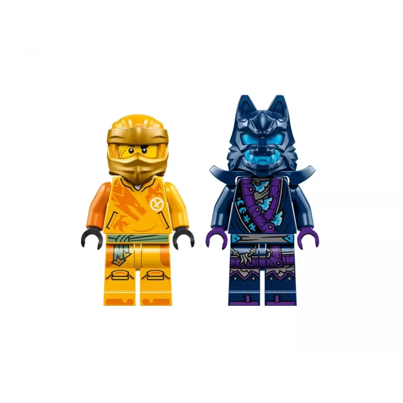 LEGO NINJAGO Arin’s Battle Mech — figurka akcji ninja, zabawka dla chłopców i dziewczynek od 4 lat, zestaw Dragons Rising z minifigurką Arin i mini Katą