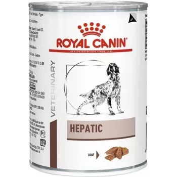 Mokra karma weterynaryjna dla psa Royal Canin Hepatic Adult puszka 420 g — wsparcie wątroby, smak drobiowy, 6,5% białka, 4% tłuszczu