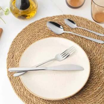 Komplet sztućców 16-elementowy Salter BW113282EU7, stal nierdzewna, serwis dla 4 osób