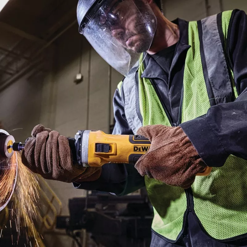 DeWALT DWE4997-QS szlifierka prosta Prosta szlifierka do matryc 25000 obr./min Czarny, Żółty 1300 W