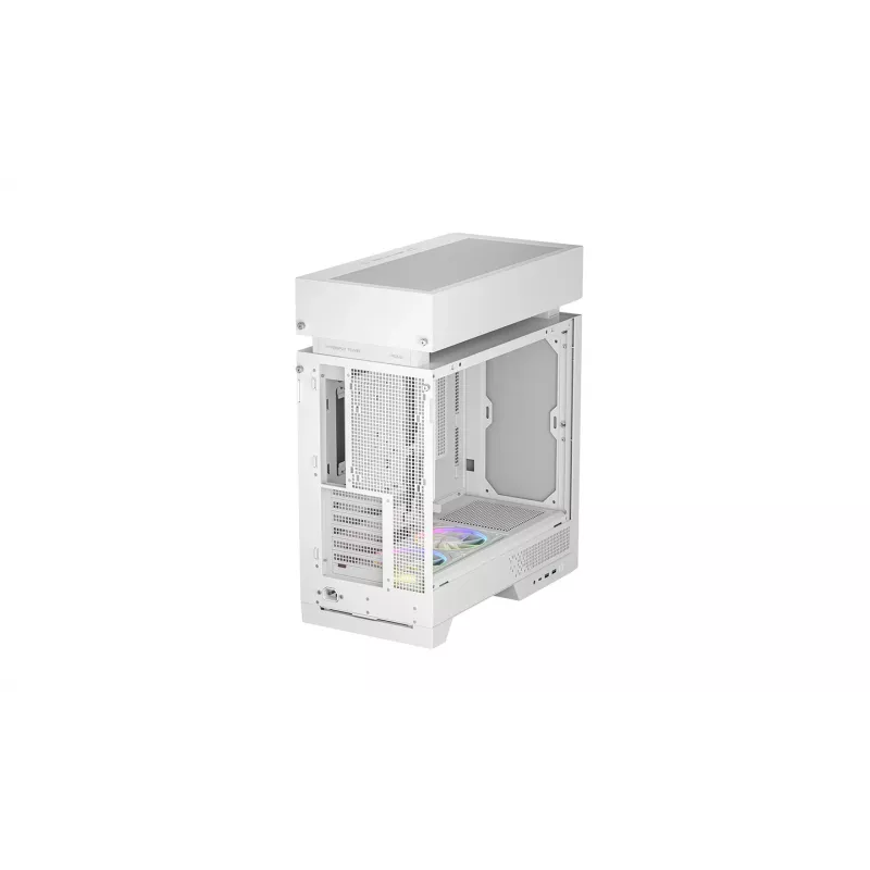 Obudowa PC DeepCool CL660 WH Biała — ATX/Micro-ATX/Mini-ITX, szkło hartowane, obsługa zasilaczy ATX/PS2/SFX/SFX‑L