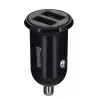 Ładowarka samochodowa Baseus Gain Pro Universal Czarny — 2× USB 2.0, 2.4 A na port, wejście 12–24 V, wyjście 5 V