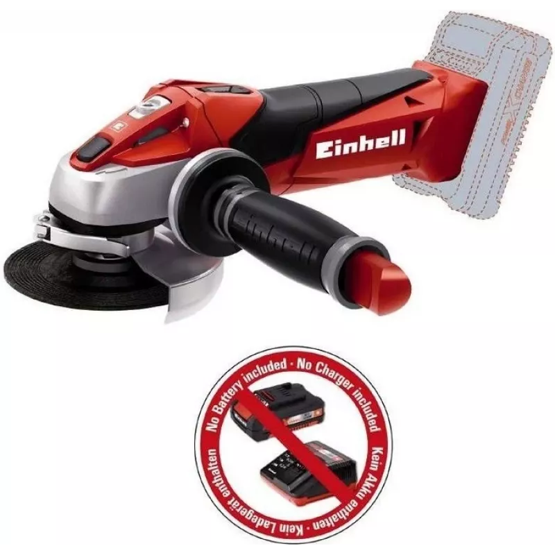 Szlifierka kątowa Einhell TE-AG 18/115 Li-Solo 11,5 cm 8500 RPM 1,21 kg