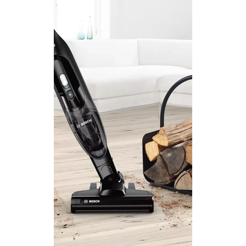 Bosch Serie 2 BCHF216B odkurzacz pionowy/elektroszczotka Zasilany bateriami Na sucho Cyklonowy Bezworkowy 0.4 L 145 W Czarny
