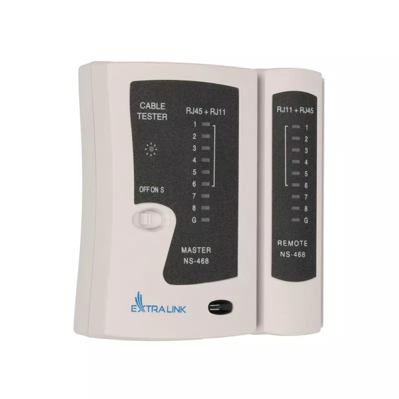 Extralink kabel Tester, RJ45 RJ11