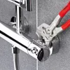 Knipex szczypce-klucz 250 nikiel PVC polerowane szczęki