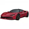 Puzzle 3D Ravensburger Iconics Ferrari SF90 Stradale – kolekcjonerski zestaw modelarski