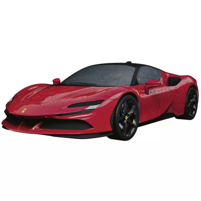 Puzzle 3D Ravensburger Iconics Ferrari SF90 Stradale – kolekcjonerski zestaw modelarski
