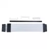 Lian Li Strimer Wireless 24 pin Kabel w kolorze czarnym/przezroczystym z silikonu 0,26 m