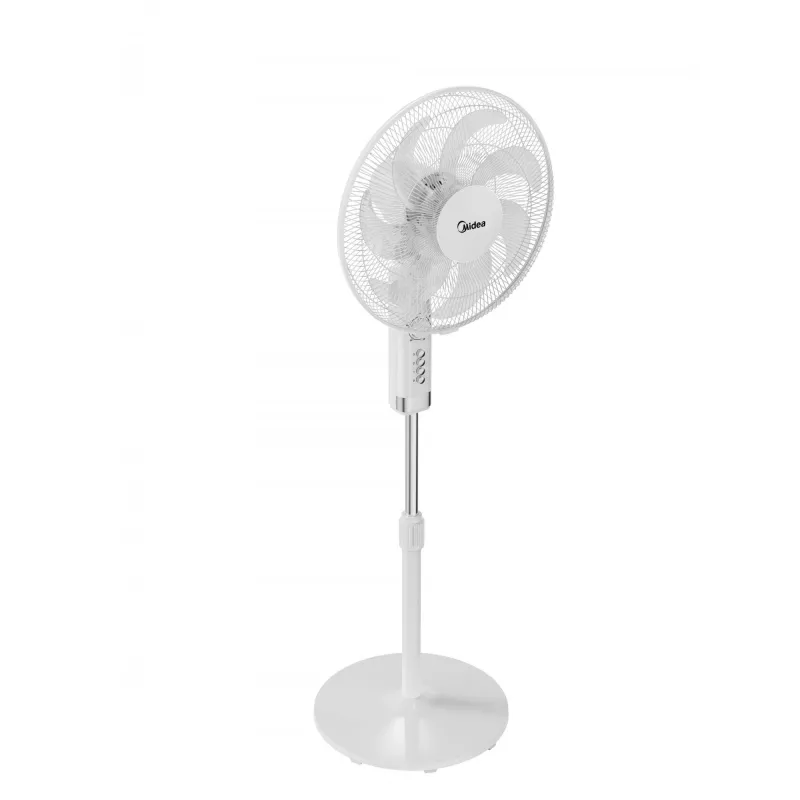 Midea FS40-23MT | Wentylator stojący | Biały | Średnica 40 cm | Liczba prędkości 3 | Oscylacja | 50 W