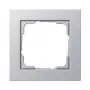 Płytka ścienna GIRA E2 Aluminium bezśrubowa termoplastyczna 80,8×80,8×9,3 mm